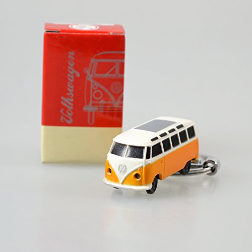 VW Bulli LED-Schlüsselanhänger Volkswagen Typ2 (1962) in orange - 3