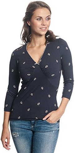 Vive Maria Women's AHOI Girl Shirt T-Shirt, Blue, UK 12