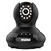 [2015 New Model] Network IP Camera, MAISI Indoor Wireless Day Night Pan/Tilt Baby Monitor / Surveillance Network IP Camera, and MORE (HD 1280x720p Mega-Pixels, Two Way Talk, Built-in Mic & Speaker, QR Code Scan & Connect, iPhone & Android Mobile View, Motion Detection & Push Notification, Enhanced Wi-Fi 3dB Antenna, Black)