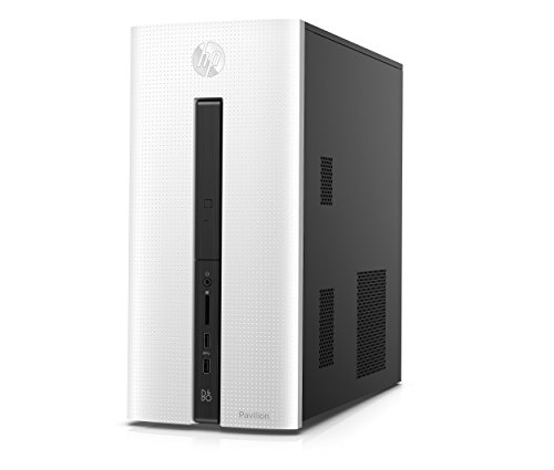 HP Pavilion (560-p164ng) Desktop PC (Intel Core i5-7400, 1 TB HDD, 256 GB SSD, AMD Radeon RX 480, 16 GB RAM, Windows 10 Home 64) Weiß - 2