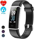 NAIXUES Pulsera Actividad Impermeable IP68, Pulsera Inteligente con...