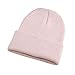 Produktbild Leap-G Warme Feinstrick Beanie, 2 Stück Warm Gefütterte Beanie Wintermütze, Wintermütze Angesagtes Strickmuster Cozy Mütze Für Damen Herren