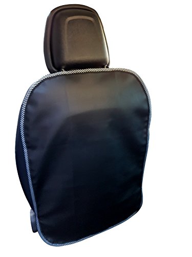 Preisvergleich Produktbild Rückenlehnenschutz Auto Kunstleder 69x48cm(Grau Umkettelung)