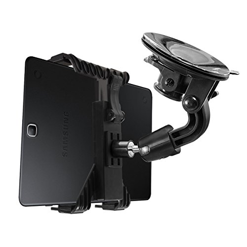 kwmobile KFZ Scheiben Halterung für Samsung Galaxy Tab A 9.7 T550N / T555N / P550N – PKW Auto Halter mit Saugnapf in Schwarz - 2