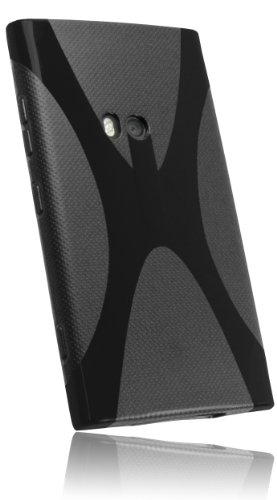 Preisvergleich Produktbild mumbi X-TPU Schutzhülle für Nokia Lumia 920 Hülle schwarz