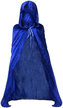 GAOU Kids Velvet Hooded Cape Cloak For Halloween Cosplay Costume School Dress Up