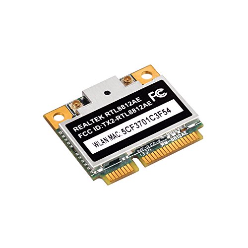 SilverStone SST-ECW02 – WIFI Mini PCI-E Erweiterungskarte, 802.11ac/a/b/g/n, 2.4GHz/5GHz Dual band, 2T2R, MIMO - 3