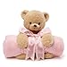 Produktbild Gund 20.5 cm Baby Teddi Decke Set (Pink)