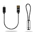 Produktbild X-level USB C Kabel, Nylon USB Typ C Ladekabel [0,18M] High Speed Datenkabel für Samsung Galaxy S9 S8 Plus Note8 9 A8 2018, Huawei P10 P20 Mate 20 Lite, LG G6, HTC U11 - Schwarz