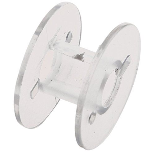 SODIAL (R) 25 freie Plastik Naehmaschine Spulen Passend Singer Bruder Janome Toyota - 3