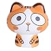 Produktbild Fuibo 1 STÜCKE Squeeze Exquisite Schöne Katze Duftenden Langsam Steigenden Dekompressionsspielwaren Für Kinder und Erwachsene Spielzeug (Orange)