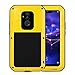 Price comparison product image Eastcoo Huawei p20 pro Case, Huawei mate 20 lite armor Case Cover, Armor Tank Hybrid Aluminum Metal Bumper Heavy Duty case for Huawei p20 pro, mate 20 lite (huawei mate 20 lite, Yellow)