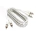 Produktbild Kabel Audio Cinch 3 Meter Kabel doppelt geschirmt Hohe Qualität für Verstärker Sono
