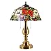 Produktbild HEFEI Tiffany Stil Tischlampe Oldtimer Tischlampe Iron Schreibtisch Lampe Retro Elegante Wohntisch-Lampe Schlafzimmer Leselampe,B,50