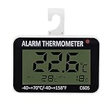 【Inteligente Automático】 Función de alarma automática de alta y baja temperatura con indicación LED. El rango de temperatura de la alarma se puede configurar libremente de acuerdo con las diferentes necesidades.