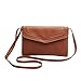 Produktbild Mitlfuny handbemalte Ledertasche, Schultertasche, Geschenk, Handgefertigte Tasche,Frauen Retro Pure Color Vintage Lederhandtasche Messenger Einfache Umhängetasche