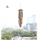 Tema: planta LIWEIL Campana de Viento de bambú Grande Campana de Viento de bambú Campana de Viento al Aire Libre Tubo de Viento para Sonidos de Yoga en el Viento Barlovento Cantar