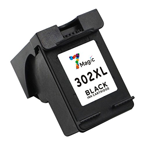 7Magic Remanufactured Druckerpatronen Ersatz für HP 302 XL Multipack Tintenpatronen Kompatibel mit HP Deskjet 1110 2130 3630 3632 3633 3634 3636 3638, HP Officejet 3830 3831 3832 3834 4650 4654 4655 4658, HP Envy 4520 4522 4524 4525 4527 4528 Drucker (1 Schwarz + 1 Farbe, 2-Pack) - 2