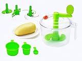 Vivir Advance Dough Maker, Vegetable Chopper ( 2in1 - Chop and Churn) - Green RS.499 (50.00% Off) - Amazon