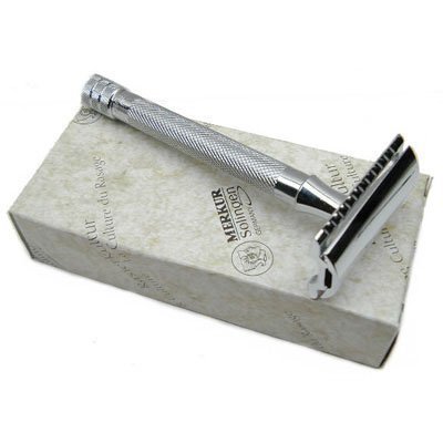 Merkur 23C Long Handle Safety Razor by Merkur of Solingen