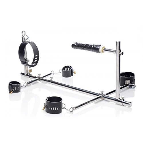 Preisvergleich Produktbild Master Series Bodenpranger mit Dildo