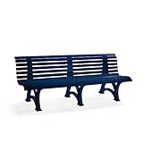 Gesamtlänge: 2000 mm, Sitzhöhe: 450 mm Sitztiefe: 450 mm, Gesamthöhe: 800 mm