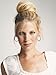 PRETTYSHOP 100% Human Hair UP DO blonde Ballerina Knoten Donut Bun Topknot Scrunchie Hairpiece Ponytail H311a 27/613