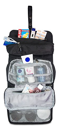 Travando ® Premium Kulturbeutel zum Aufhängen | Kulturtasche mit extra vielen Fächern für Damen und Herren | Waschtasche | Beauty Case | Kosmetiktasche | Waschbeutel | Reise Toilettentasche - 8