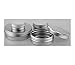 Produktbild Aluminium Gläser Creme Gläser Kosmetik Fall Glas Aluminium Dosen Aluminium Lippenbalsam Container Packung mit 4