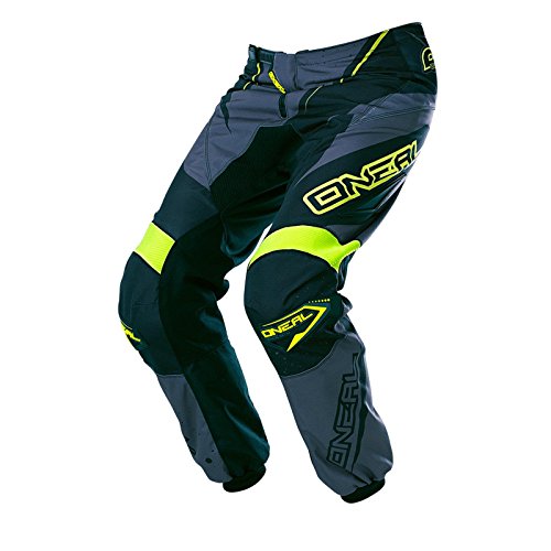 O'neal Element MX DH MTB Pant Hose lang Racewear grau/gelb 2017 Oneal