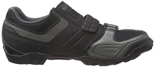 Shimano Erwachsene Fahrradschuhe MTB Radschuhe Breit SPD Klett-/Ratschenv. - 7