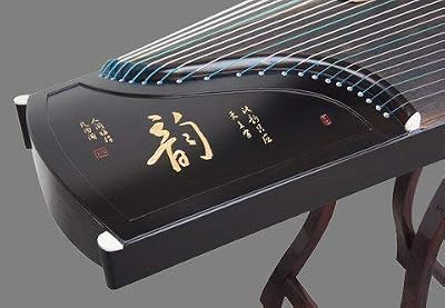 Sound of Mountain 21 String Noir Bois de santal Guzheng Instruments chinois Cithare Koto GU Zheng