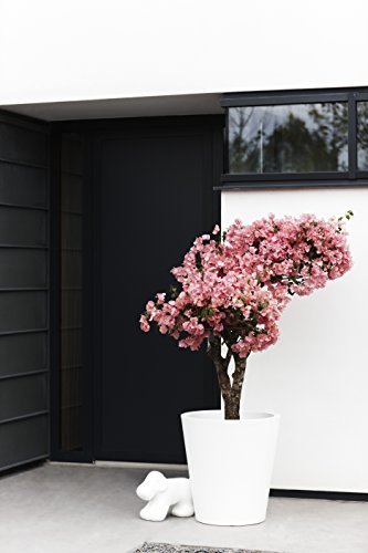 elho Pure Straight Round Pflanzgefäß 50cm – Weiss - 4