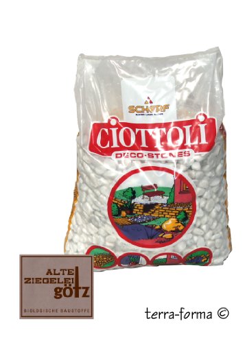 Zierkies Marmorkiesel Carrara- Weiß 16-25 mm a 20 kg - 3