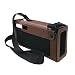 Produktbild Creative iROAR Go Leatherette Carry Pouch - Kunstleder-Tragetasche für Creative iROAR Go (Hellbraun / Schwarz)
