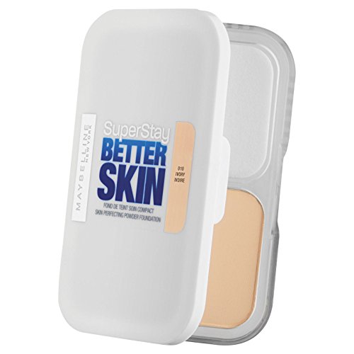 Maybelline Superstay Better Skin Powder Compact Foundation 9g - 010 Ivory