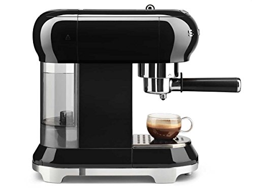Smeg ECF01BLEU Espresso-Kaffeemaschine Schwarz Espresso-Automat Kaffee-Maschine - 7