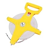 ✔ Versátil: con nuestras cintas métricas puedes determinar resultados de medición precisos de hasta 100 metros o 300 metros. Ideal para el uso en obras de construcción, instalaciones deportivas o en la medición de terrenos y espacios interiores. La herramienta perfecta para aficionados y profesionales.