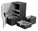 Produktbild Ultimate Guard UGD010644 - Twin Flip´n´Tray Deck Case Standardgröße XenoSkin, schwarz