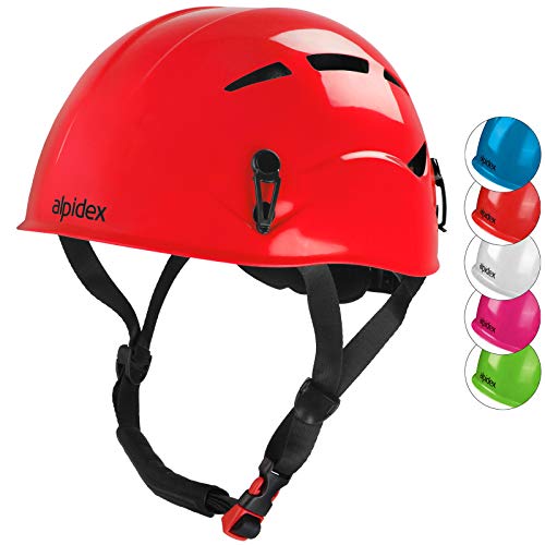 ALPIDEX Casque d'escalade Universel pour Les Enfants Casque Alpinisme en Beaucoup Couleurs