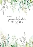 Terminkalender 2019/2020 A5: Stilvoller Wochenplaner 2019 2020 Motiv Blumen | Wochenkalender |Taschenkalender | 18 Monate | von Juli 2019 bis Dezember 2020 by 