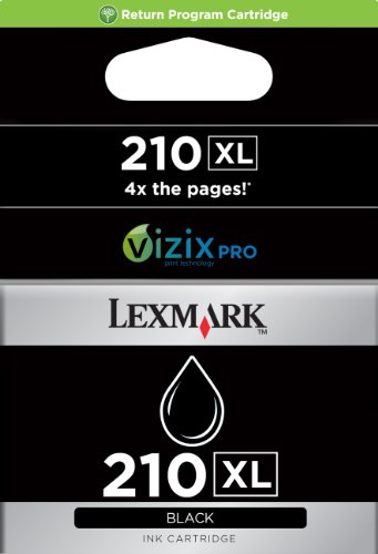 LEXMARK Nr.210XL PB Tinte 2500 Seiten Pro4000 Pro5500, schwarz