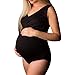 Produktbild Allegorly Umstandsmode Damen Tankini Bademode Schwangerschafts Badeanzug mit Falten Mode V-Ausschnitt Einfarbig StrandBadeanzug Umstandstankini Bikini Übergröße Push Up Swimsuit Schwanger Maternity