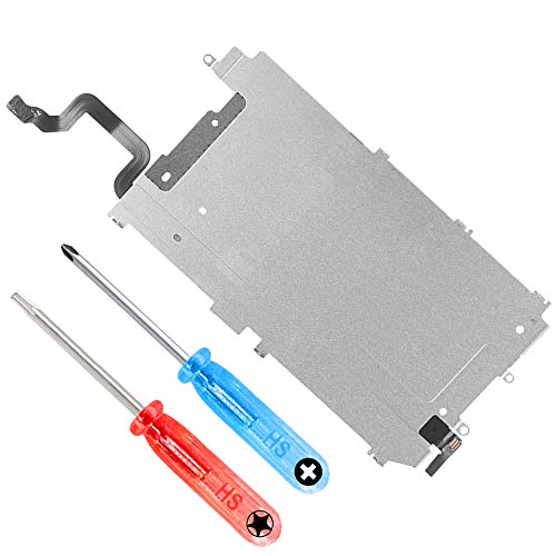 MMOBIEL LCD Placa Trasera de protección térmica para iPhone 6 Incl. extensión pre-instalada de Cable Flexible para botón de Inicio Incl. 6X Tornillos y 2X Destornilladores para fácil instalación