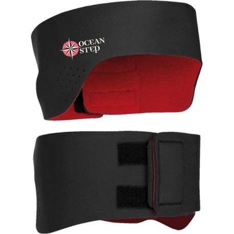 OCEAN STEP Bandeau Longe Cote 3 MM Black/Fluro Red