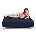 Children's Convertible 2 Seater Clic Clac Sofa Bed - Midnight Blue