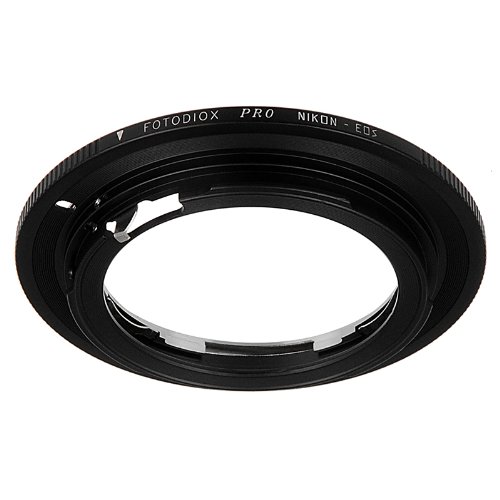 Fotodiox Pro Adaptateur de monture d objectif pour Objectif Nikon F    Cam  ra Canon EOS comme EOS 7D  5D  60D et Rebel T3