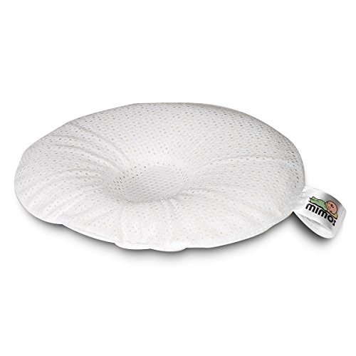MIMOS Baby Pillow (L) for flat head (Plagiocephaly) - Air flow Safety (Anti-suffocation TUV certification) - Size L (0 - 3 months)