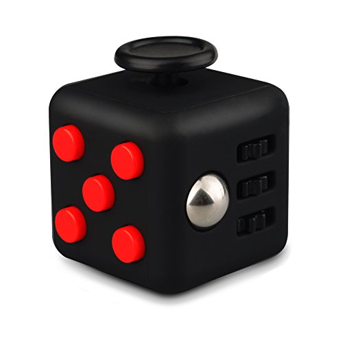 HORIZONTAL Magic Cube Relieves Stress and Anxiety for Children and Adults(Black+Red) HORIZONTAL Magic Cube Relieves Stress and Anxiety for Children and Adults(Black+Red)