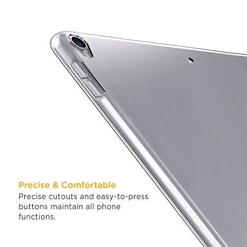 iPad Pro 10.5 2017 Hülle Case, EasyAcc Liquid Crystal Ultra Dünn Crystal Clear Transparent Tablet Cover Soft Premium-TPU Durchsichtige Schutzhülle Backcover Slimcase für iPad Pro 10.5 2017 - 4